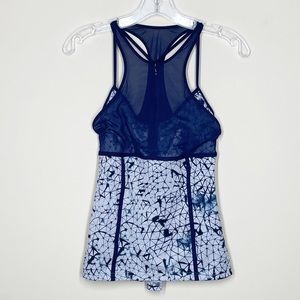 Lululemon Pedal Pace Indoor Cycling Navy Tank Top